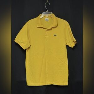Lacoste Men's Polo Shirt in Bright Yellow size: 6